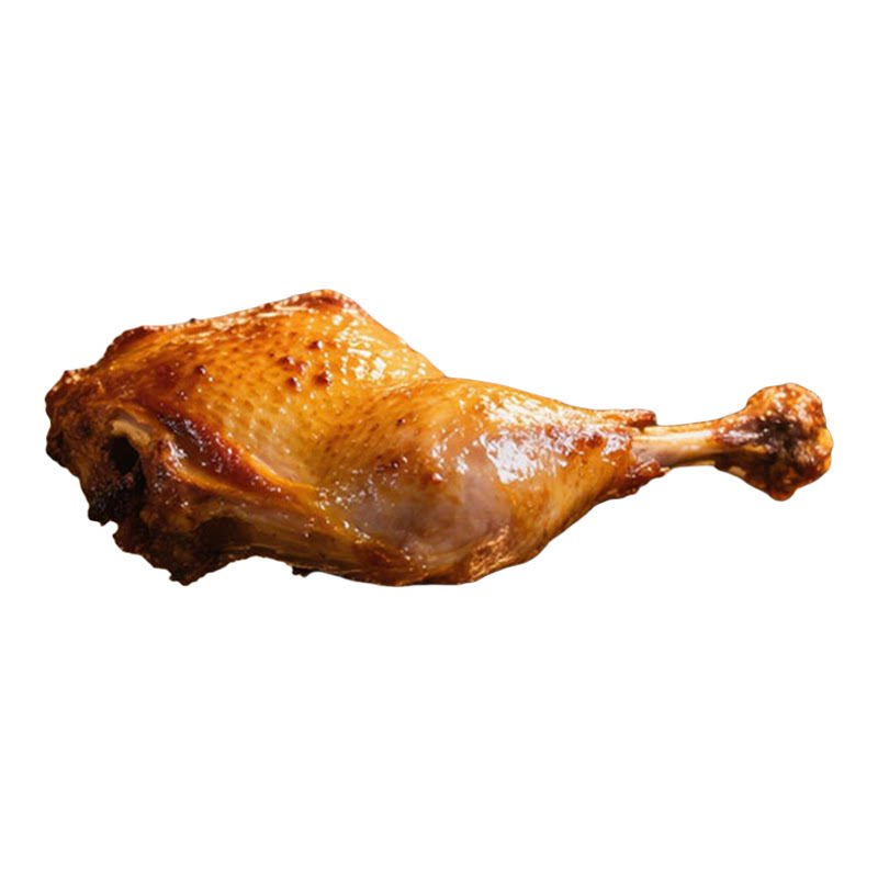 鸭腿整箱批发熟食卤味烤鸭边腿真空战斧大鸭腿开袋即食预制下酒菜