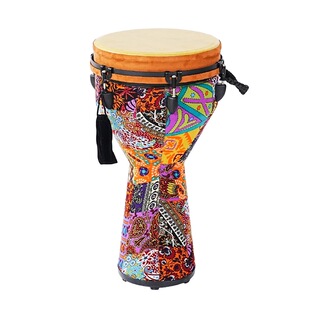 12寸仿兽皮碳纤维非洲鼓专业民谣手鼓成人初学演奏打击乐手拍鼓