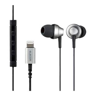 【日本直邮】ELECOM宜丽客立体声耳机耳道型LFS12C10.0mm电缆