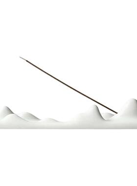 景德镇中式陶瓷云山雾海香薰炉