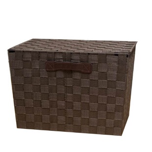 布艺桌面整理盒大号有盖储物篮塑料衣物收纳箱收纳盒杂物箱床底