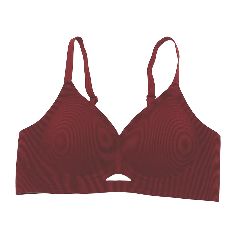戴美康果冻胶乳胶聚拢薄杯内衣