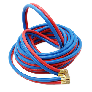 氧气管焊割乙炔管8mm工业用高压双色连体氧气乙炔丙烷带气割软管