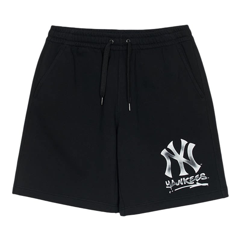 MLB男女情侣字母大标运动短裤