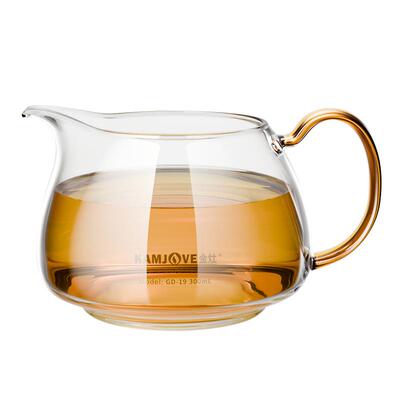 金灶晶透玻璃茶艺公道杯