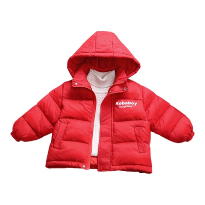 2025新款儿童羽绒棉服冬季男童棉袄男孩女童加厚保暖棉衣防寒外套