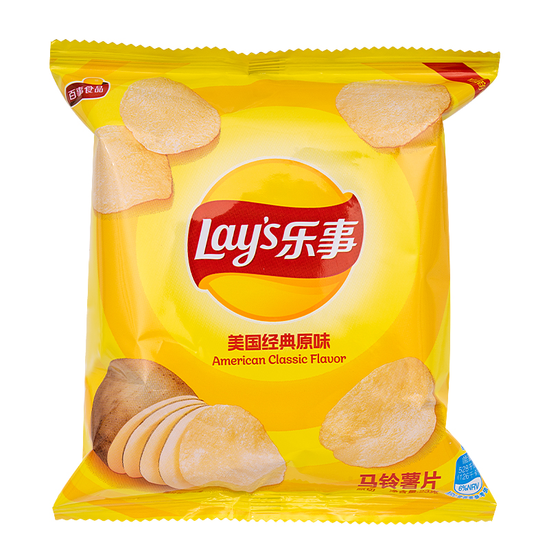 樂(lè)事薯片23g小包批發(fā)原味零食休閑小吃大禮包整箱包裝多口味年貨