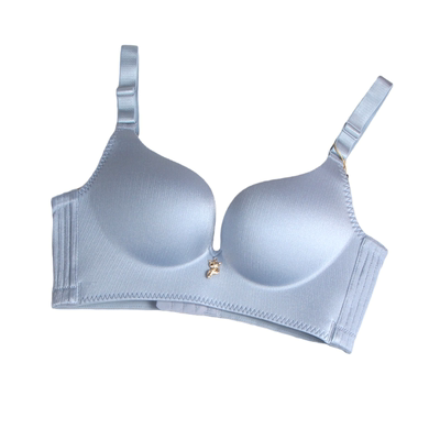 正品金狐狸内衣官方店幸福狐狸文胸无钢圈小胸加厚聚拢上托收副乳