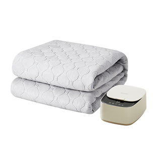 夏普水暖毯电热毯电热褥子水循环双人电热垫石墨烯控温轻音暖垫