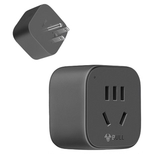 公牛日本转换器插头充电器去旅行插座用美标转换头电源日标转接头