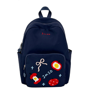 ins风书包女初中生高中学生大容量背包高颜值轻便旅行耐脏双肩包