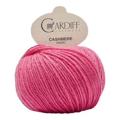 意大利进口羊绒毛线 cardiff classic 双层编织围巾材料包非成品