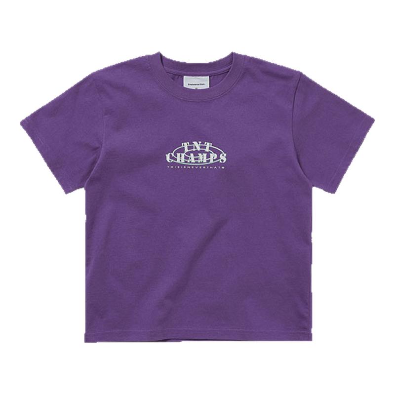 thisisneverthat® TNT CHAMPS W Tee 25早春新款简约女式短款T恤