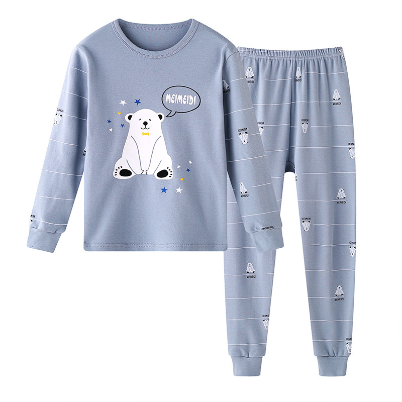 儿童内衣套装纯棉卡通家居服睡衣