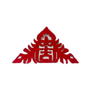 中国传统剪纸红纸民间贴纸艺术折纸贴纸装饰用纸