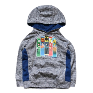 清仓男童卫衣春秋款中大童动漫连帽外套童装抓绒帽衫卡通休闲上衣