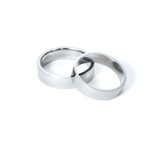 【平凡】纯钽纯铌纯铼纯铂情侣亲生物稀有金属简约素圈戒指男女