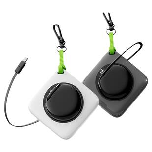 【国家3C认证可上飞机】脑洞范小云团充电宝20000毫安大容量自带伸缩线2026新款快充便携移动电源适用苹果17