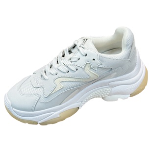 ASH女鞋增高厚底透气轻便老爹鞋真皮运动休闲鞋跑步鞋AP140L40010