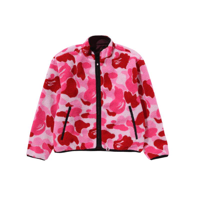 刺绣标迷彩双面穿外套BAPE
