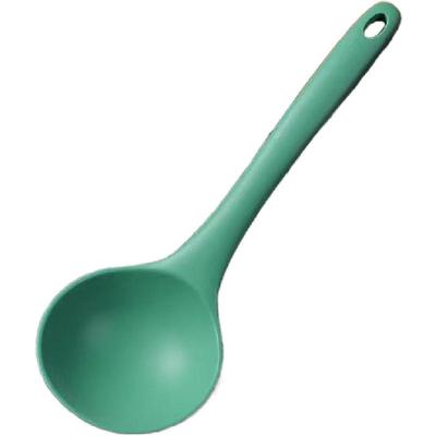 食品级辅食短柄铂金硅胶小汤勺家用宿舍小锅专用盛粥汤勺不粘锅用