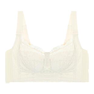 Shaply/莎莲妮薄款乳胶内衣女无钢圈大胸显小聚拢上托全罩杯文胸
