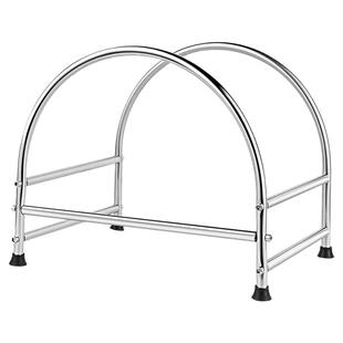 盆架置物架卫生间盆子大盆收纳不锈钢落地浴室放浴盆澡盆脸盆架子