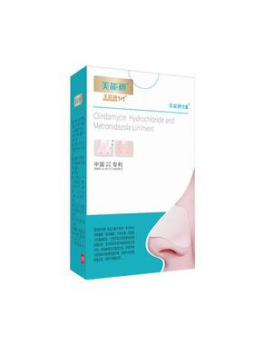 【美能迪】克林霉素甲硝唑搽剂3ml*1瓶/盒酒糟鼻