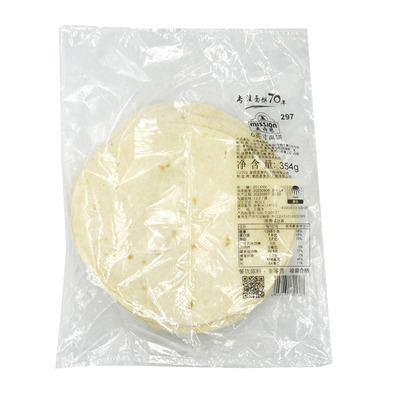 卷饼皮鸡肉卷6英寸面饼麦西恩