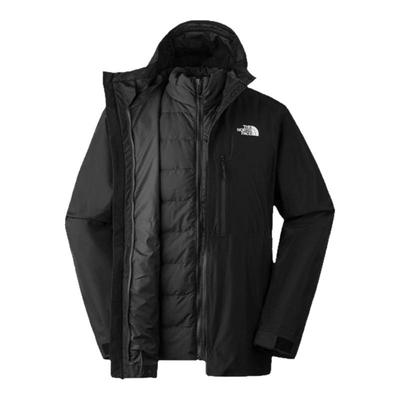 北面户外防水保暖三合一冲锋衣男