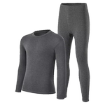 浪莎秋衣秋裤套装男士莫代尔棉毛衫男款薄线衣衬裤女打底保暖内衣