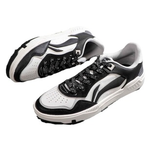 李宁板鞋男款2024冬季新款潮流时尚经典厚底增高软弹休闲运动鞋子