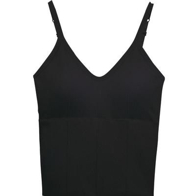 沫晴美背内衣吊带背心外穿抹胸