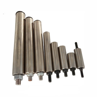 启庞不锈钢过线筒M8 M10螺纹辊筒导线筒定制滚筒绕线筒线材导线柱