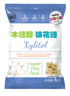 十味町白色甜奶500g棉花糖