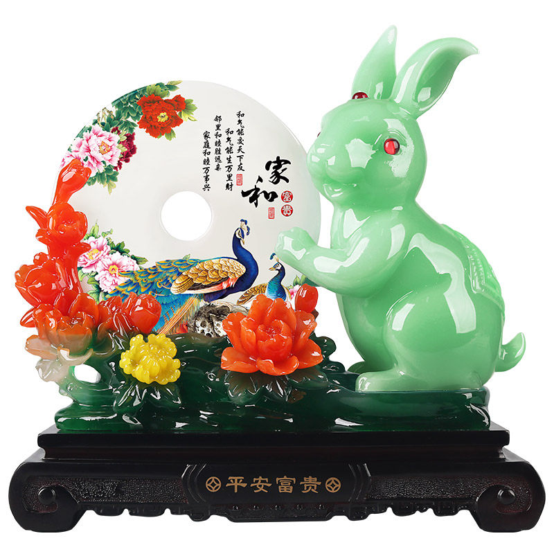 铁圈礼业树脂祝福现代简约客厅