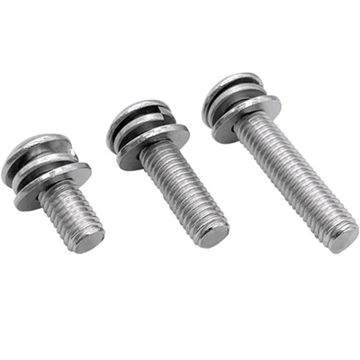 304不锈钢圆头内六角三组合螺钉