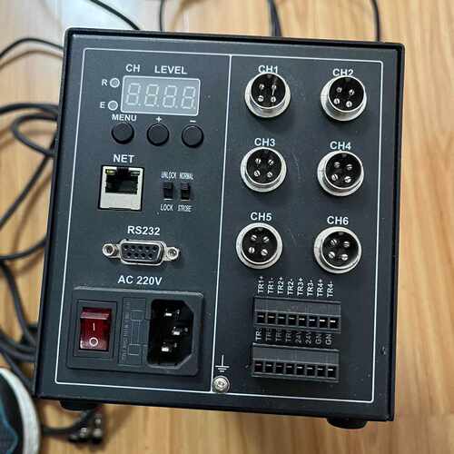 议价485型网口型数字光源控制器6通道配3根光源线和电源维修