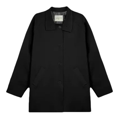 90白鸭绒宽松休闲风衣羽绒服