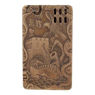 艾斯普里cz版火石仓黄铜煤油打火机双面立体浮雕复古怀旧男