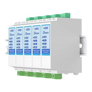 帝特串口服务器导轨RS485转以太网网口导轨式modbus网关rtu转tcp串口模块通信网络数据传输通讯IOT9031BD(SV)