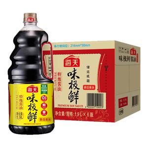 海天酱油味极鲜1.9L特级生抽酱油