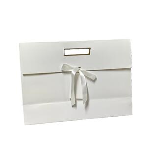 简约纯色伴手礼手提盒定制印logo纸袋子通用商务活动开业节日婚礼