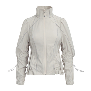 【防泼水】UPON PRO 户外穿搭 户外机能修身抽绳夹克外套女