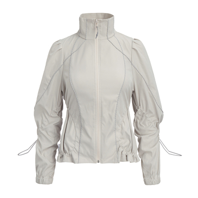 户外机能防泼水修身外套