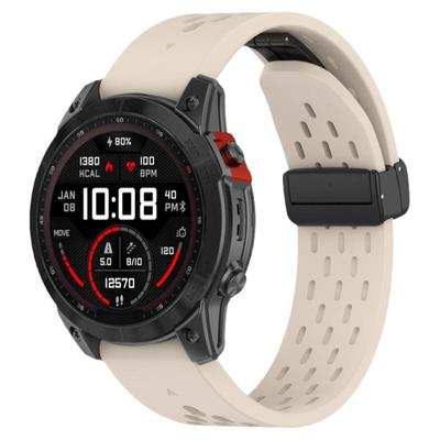 佳明手表洞洞款折叠磁吸硅胶表带