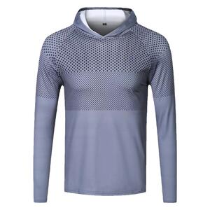 Light Weight 秋季新款长袖运动卫衣男健身户外跑步修身连帽套头