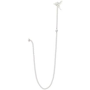 ZEGL设计师东方花影新中式人造珍珠胸针女款旗袍配饰国风花朵别针