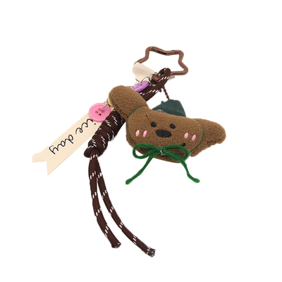 可爱毛绒小熊挂件miu系风