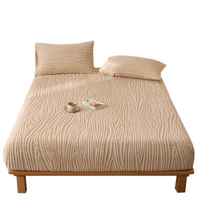 无印良品加绒加厚舒棉绒床笠罩